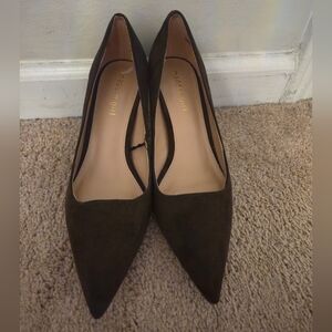 Madden Girl Brown Suede Heels